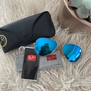 Ray Ban Aviator Flash Lenses